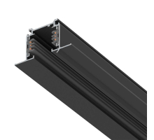 Трек шестиконтактный встраиваемый 3-фазн со стыковочными пазами (круглые медные жилы), 3м Quattro/DALI/ Lightstar 503038-R-DALI