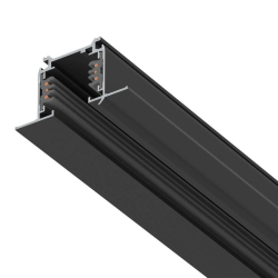 Трек шестиконтактный встраиваемый 3-фазн со стыковочными пазами (круглые медные жилы), 3м Quattro/DALI/ Lightstar 503038-R-DALI