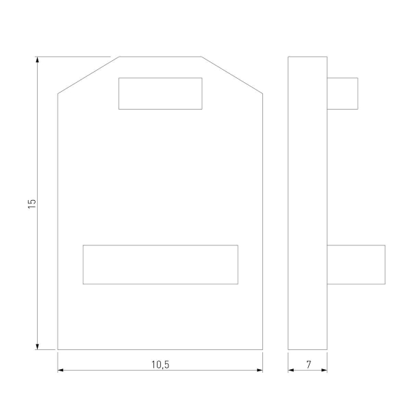 Заглушка Elektrostandard Mini Magnetic (2шт) 85174/00 a065634