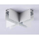 Коннектор X-образный для накладного шинопровода Ambrella light Track System Magnetic GL3375