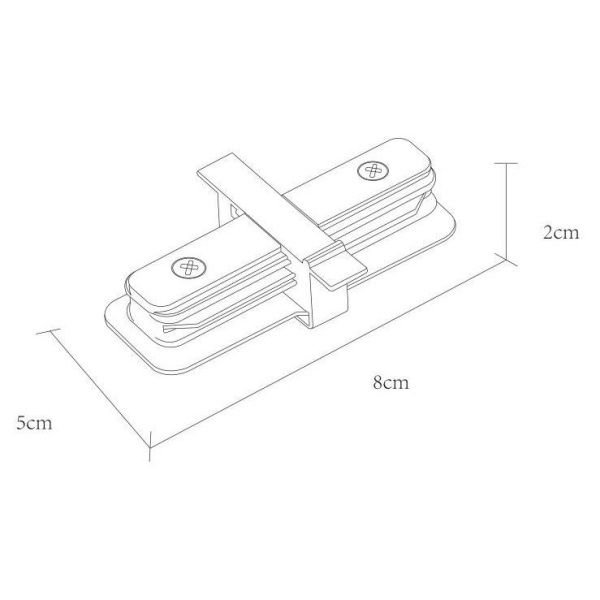 Коннектор прямой Arte Lamp Track Accessories A130133