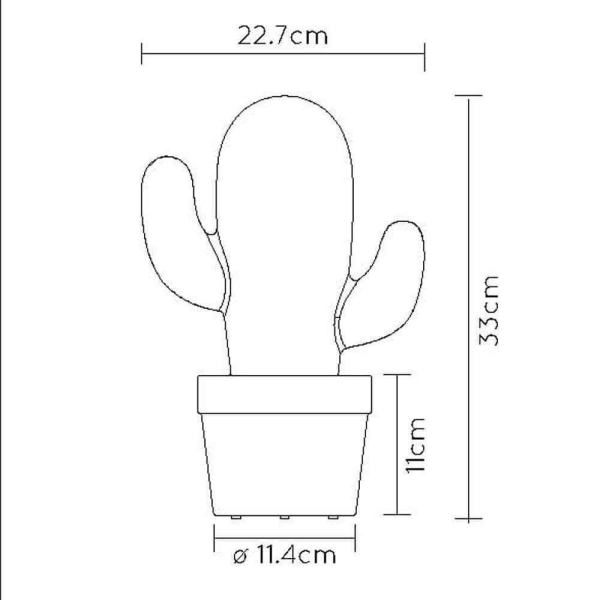 Уличный светодиодный светильник Lucide Cactus 13813/02/31