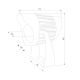 Ландшафтный светодиодный светильник Elektrostandard Landscape 35186/S a069768