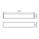 Линейный светильник Kanlux ALIN 4LED 1X150-B-NT 27426