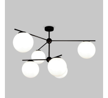 Потолочная люстра Eurosvet Marbella 60147/6 черный Smart