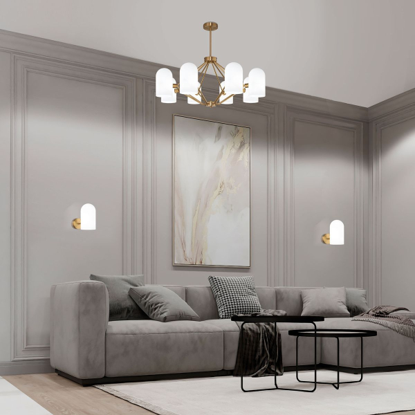 Подвесная люстра Eurosvet Bambola 60157/8 латунь