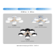 Потолочная светодиодная люстра Ambrella light Comfort LineTech FL4828