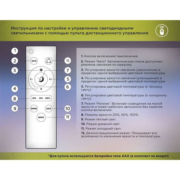 Потолочная светодиодная люстра Ambrella light Comfort LineTech FL4834 Потолочная светодиодная люстра Ambrella light Comfort LineTech FL4834