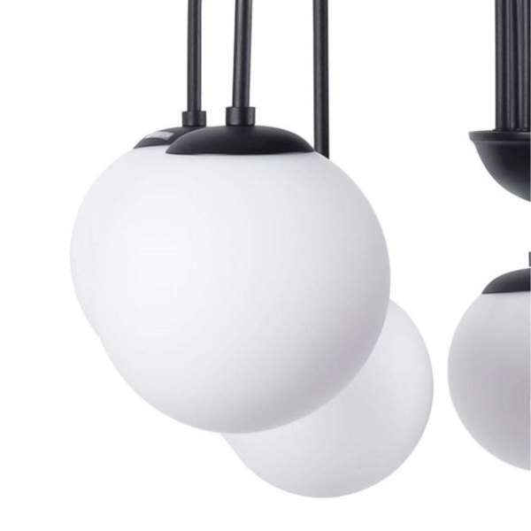 Подвесная люстра Arte Lamp Mebsuta A1675LM-8BK Подвесная люстра Arte Lamp Mebsuta A1675LM-8BK