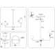 Подвесная люстра Ambrella light High Light LH53015
