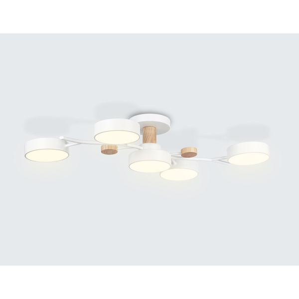 Потолочная светодиодная люстра Ambrella light Comfort LineTech FL4834 Потолочная светодиодная люстра Ambrella light Comfort LineTech FL4834
