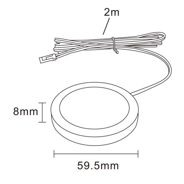 Светильник накладной мебельный 12V Mobiled Lightstar 036240