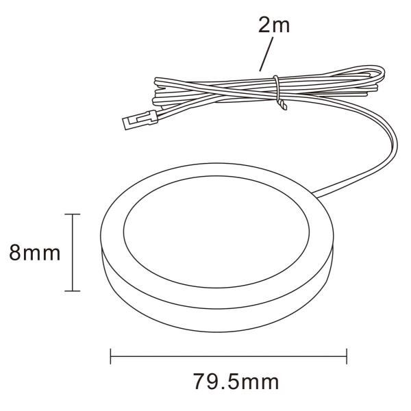 Светильник накладной мебельный 12V Mobiled Lightstar 036540