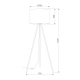 Торшер TK Lighting 6637 Umberto