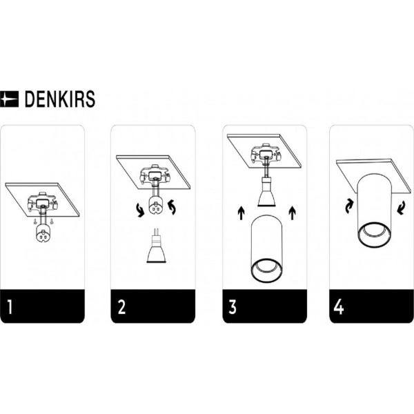 Потолочный светильник Denkirs DK3040-WH