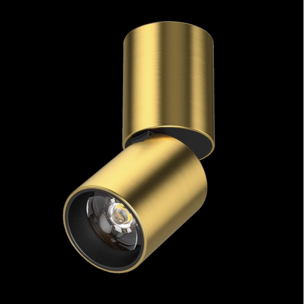 Светильник светодиодный настенно-потолочный 5W 250Lm 38G 3000/4000/6000K, золото Volta CCT Lightstar 227003