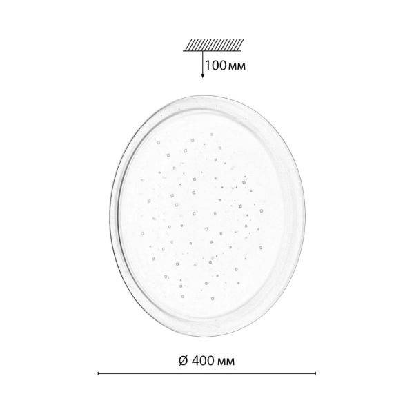 Настенно-потолочный светильник Sonex JOLLY 7774/DLN