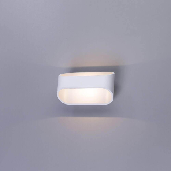 Настенный светодиодный светильник Arte Lamp Maniglia A1428AP-1WH Настенный светодиодный светильник Arte Lamp Maniglia A1428AP-1WH
