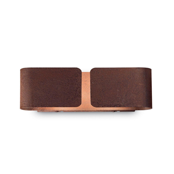 Настенный светильник Ideal Lux Clip AP2 Small Corten 187365