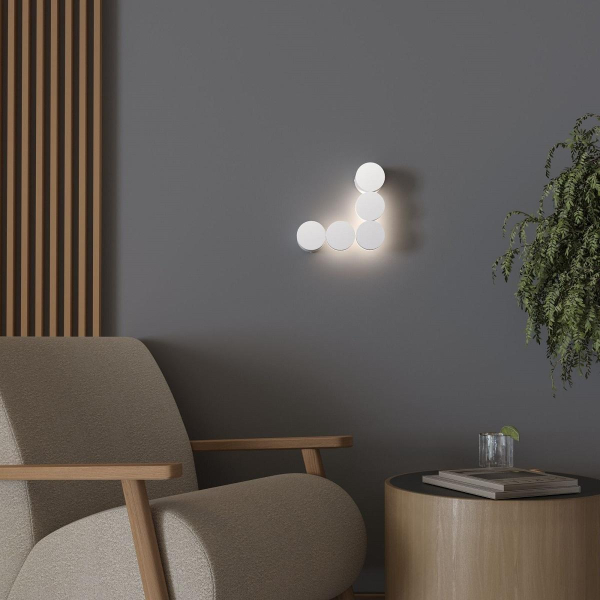 Настенный светодиодный светильник Elektrostandard Brioni 40131/LED белый a064599 Настенный светодиодный светильник Elektrostandard Brioni 40131/LED белый a064599