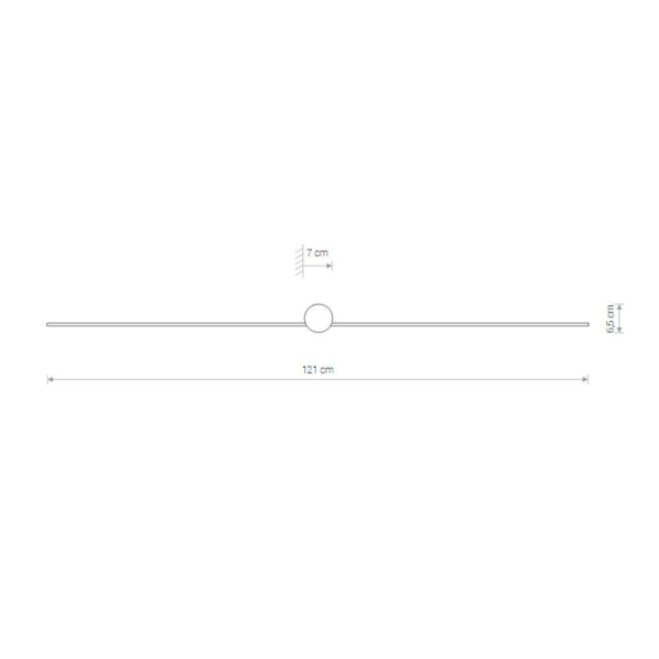 Настенный светодиодный светильник Nowodvorski Triangles Led 8130