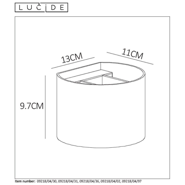 Настенный светильник Lucide Xio 09218/04/97 Настенный светильник Lucide Xio 09218/04/97