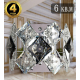 Настенный светильник Natali Kovaltseva Sierra II Sierra II 81447/2W Chrome