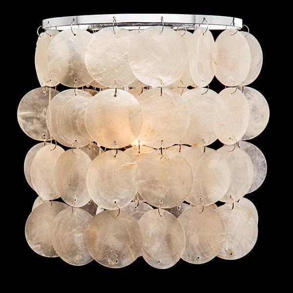 Настенный светильник Eurosvet 60005/1 хром/перламутр