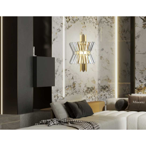 Настенный светильник с хрусталем Ambrella light High Light LH41029 Настенный светильник с хрусталем Ambrella light High Light LH41029