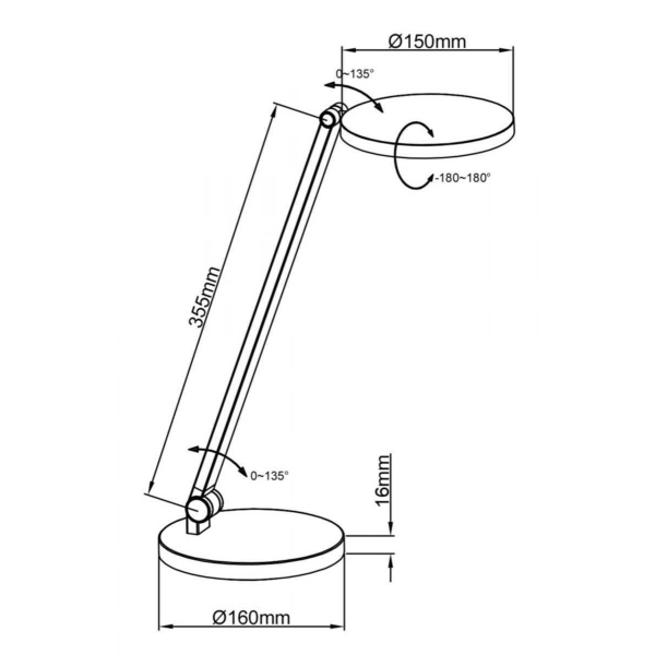 Настольная лампа Deko-Light Adhara 346031 Настольная лампа Deko-Light Adhara 346031
