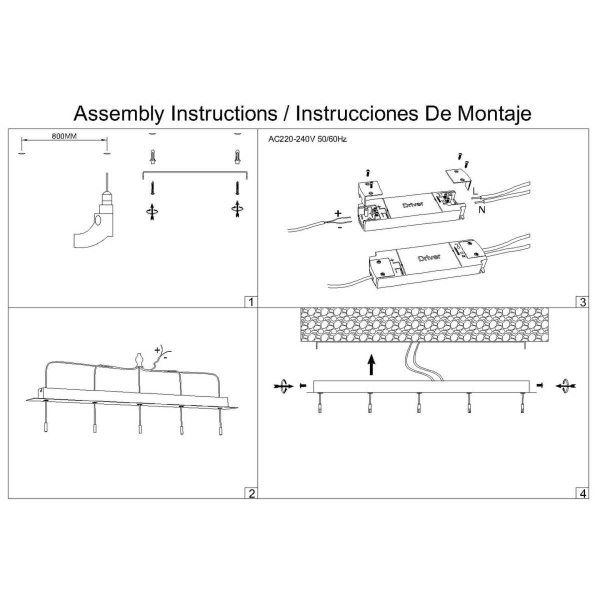 Потолочное основание Mantra Modular Light Florones 9385