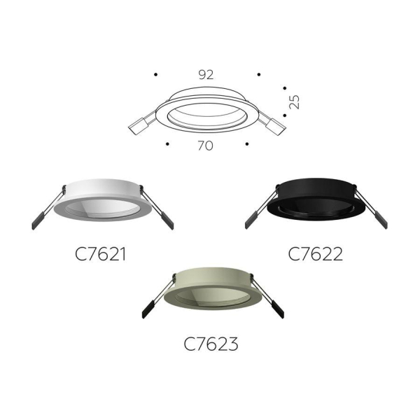 Корпус светильника Ambrella light DIY Spot C7623