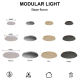 Потолочное основание Mantra Modular Light Florones 9371