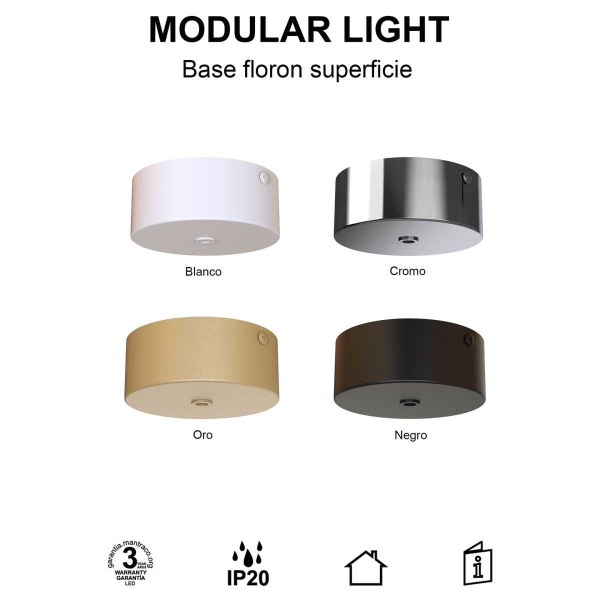 Потолочное основание Mantra Modular Light Florones 9354