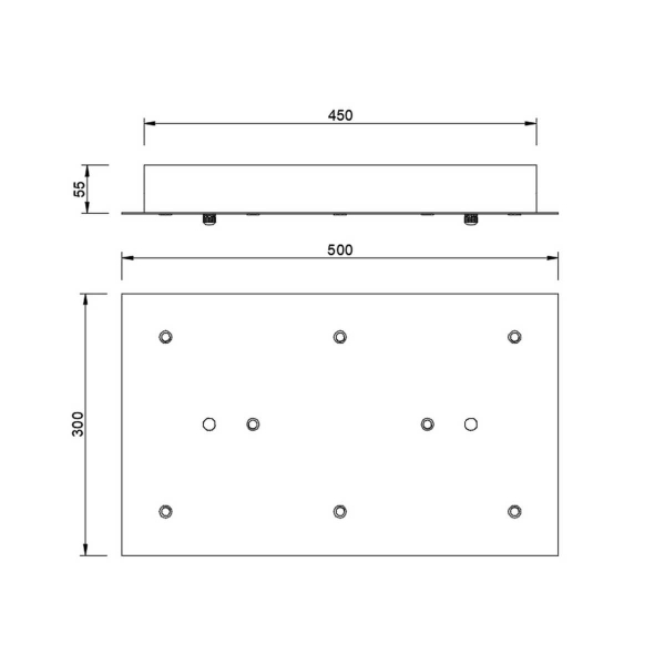 Потолочное основание Mantra Modular Light Florones 9386