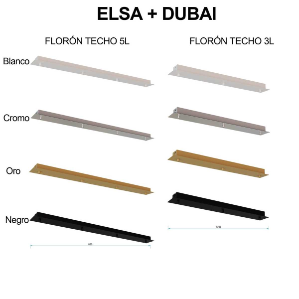 Потолочное основание Mantra Modular Light Florones 9464