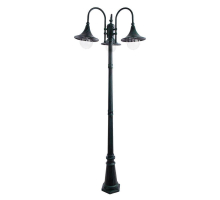 Садово-парковый светильник Arte Lamp Malaga A1086PA-3BG