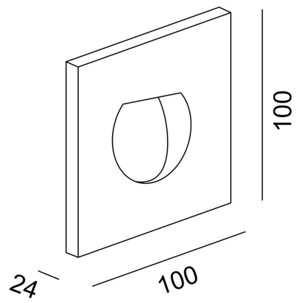 Плафон для встраиваемого светильника Deko-Light Light Base 930423 Плафон для встраиваемого светильника Deko-Light Light Base 930423