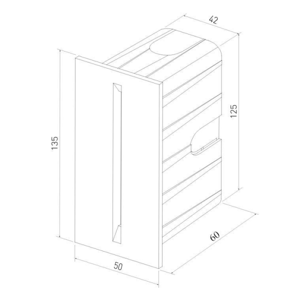 Встраиваемый светодиодный светильник Elektrostandard Step 8 40108/Led черный a055592