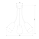 Потолочный светильник TK Lighting 2106 Wire Colour