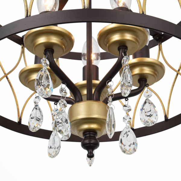 Подвесная люстра ST Luce Grassо SL789.423.05 Подвесная люстра ST Luce Grassо SL789.423.05