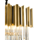 Подвесная люстра Natali Kovaltseva Delta II 81449/8C Gold