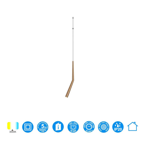 Подвесная люстра Mantra Boomerang 9392+9245 (14L)