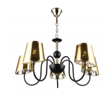 Подвесная люстра IMEX MD.4219-5-P-BK+FGD