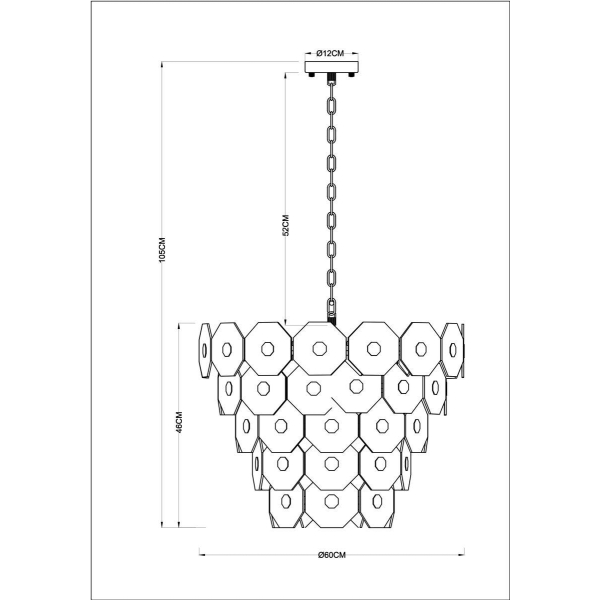 Подвесная люстра Arte Lamp Lambrusco A4069LM-13AB Подвесная люстра Arte Lamp Lambrusco A4069LM-13AB