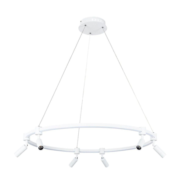 Подвесная светодиодная люстра Arte Lamp Ring A2186SP-1WH