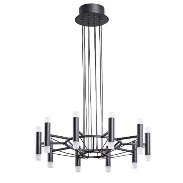 Подвесная светодиодная люстра Arte Lamp Empire A2482SP-20BK