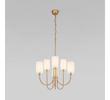 Подвесная люстра Eurosvet Abbey 60164/6 латунь Smart