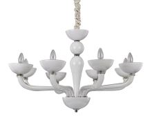 Подвесная люстра Ideal Lux Casanova SP8 Bianco 094045