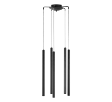 L5T747237 Люстра TUBO LED 25W 1500LM 25G ЧЕРНЫЙ 3000K